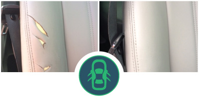 before and after of interior repair