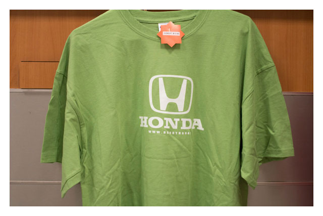 Honda Emblem T-Shirt Lime Green