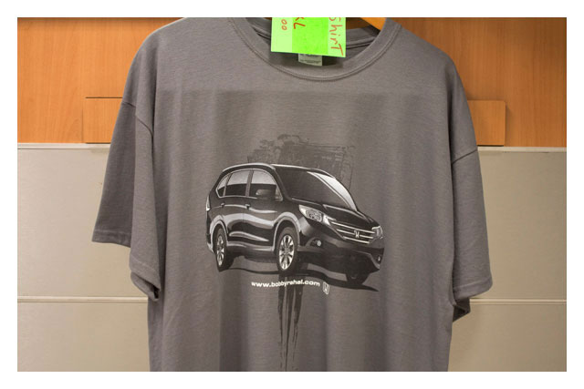 Honda CR-V T-Shirt Charcoal