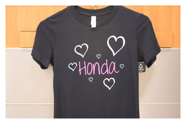 Ladies - I love my Honda - Heather Gray